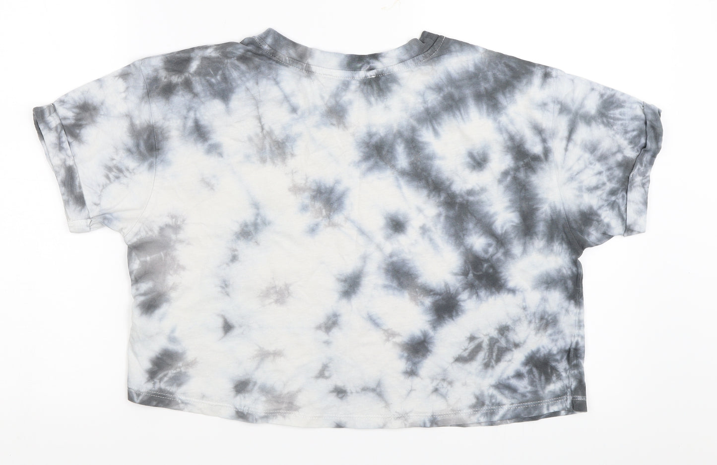 Primark Womens Grey   Cropped T-Shirt Size XS