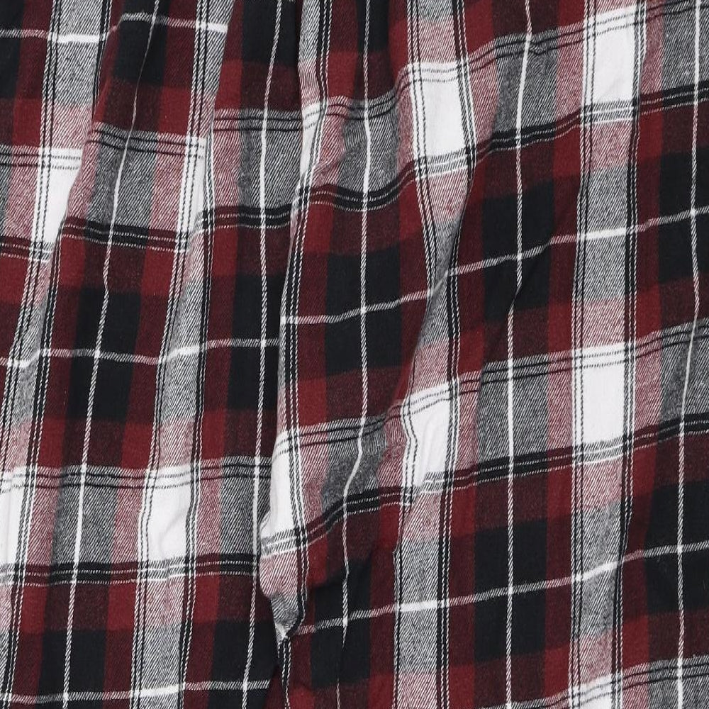 Avenue Mens Red Check   Pyjama Pants Size XL