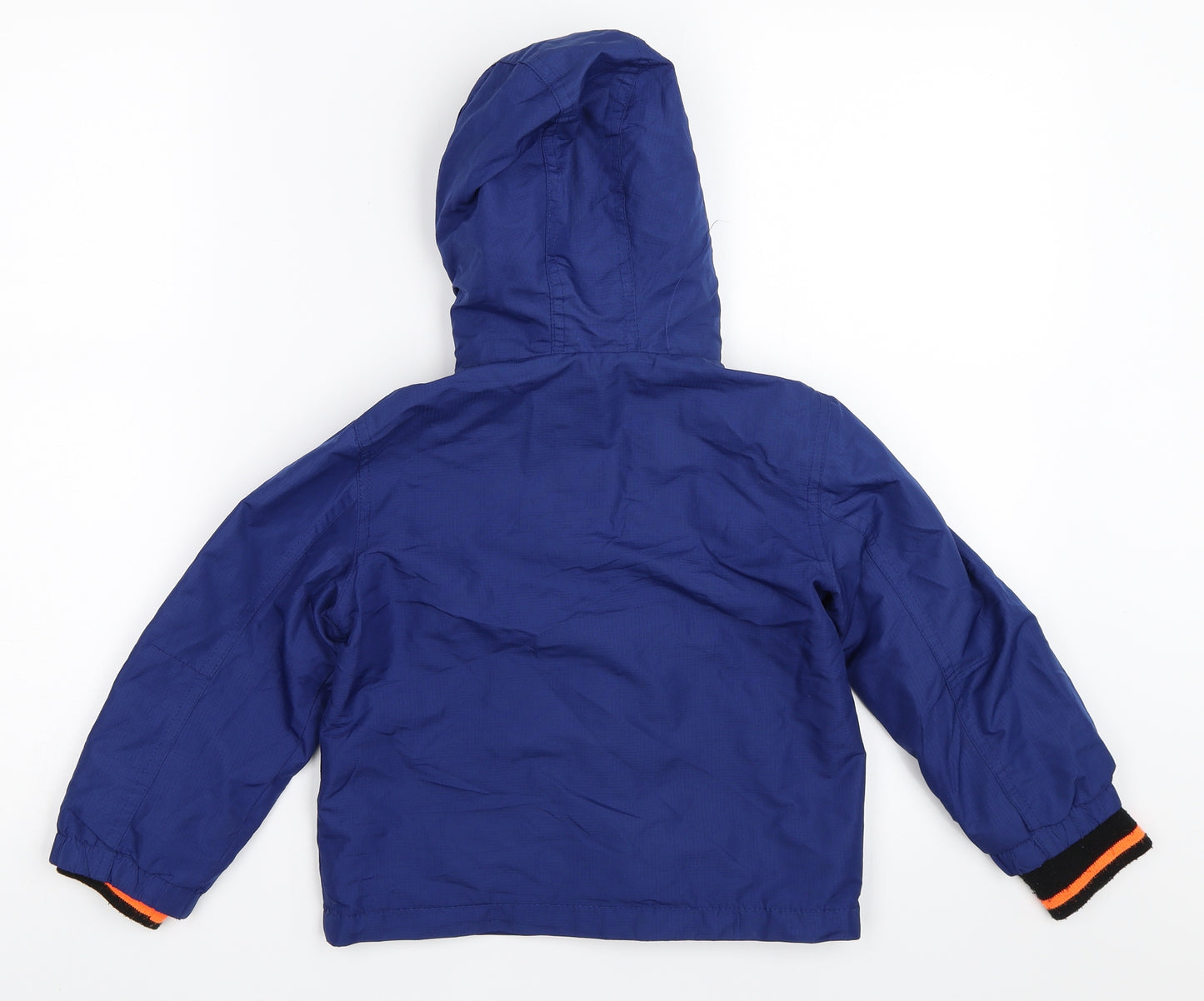 Primark Boys Blue   Basic Coat Coat Size 4XL