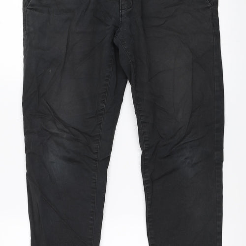 Red Herring Mens Grey   Chino Trousers Size 32 in L28 in