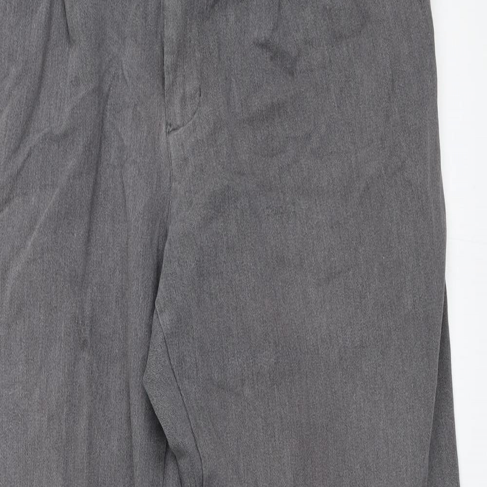 Lands' End Mens Grey   Trousers  Size 32 in L30 in