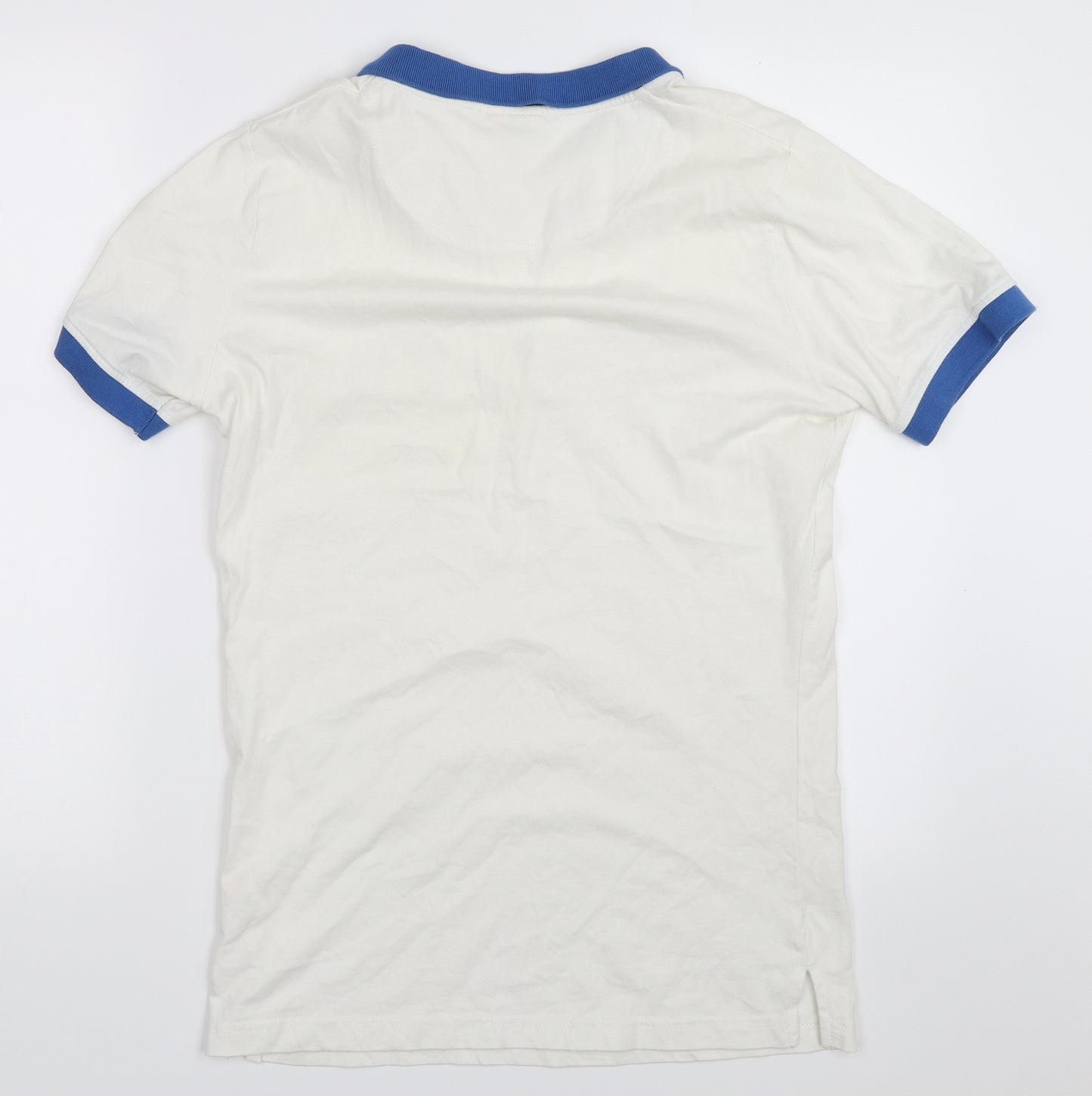 ellesse Mens White    Polo Size M