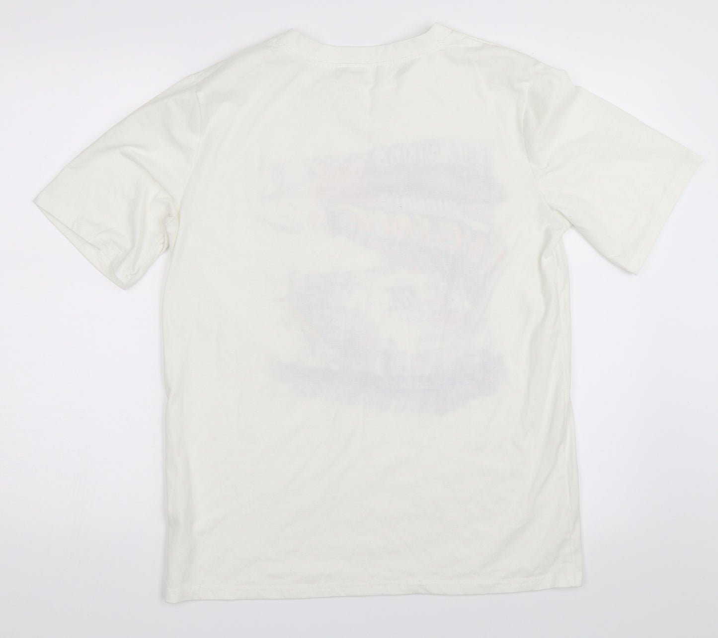 ROMWE Mens White    T-Shirt Size S