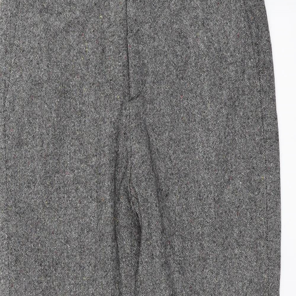 H&M Mens Grey   Trousers  Size 33 in L25 in