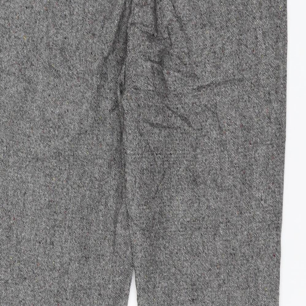 H&M Mens Grey   Trousers  Size 33 in L25 in