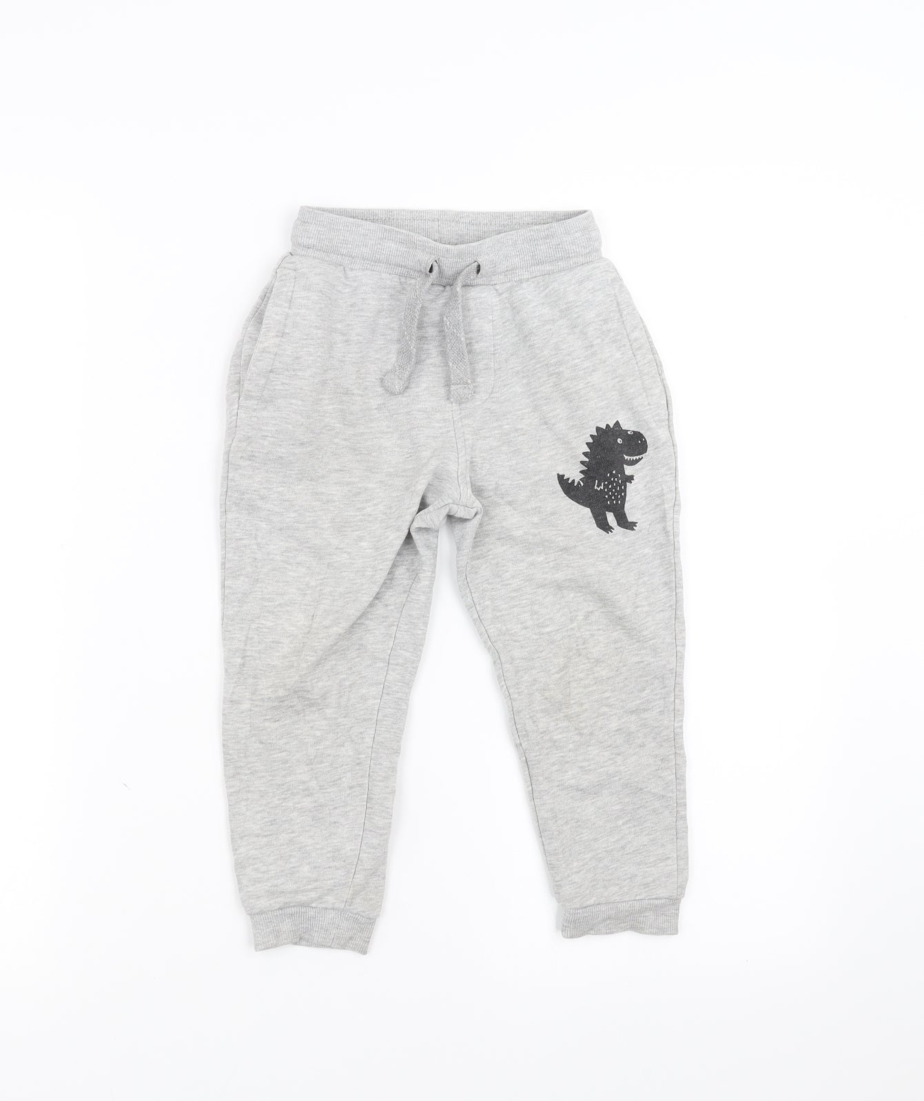 George Boys Grey   Jogger Trousers Size 3-4 Years