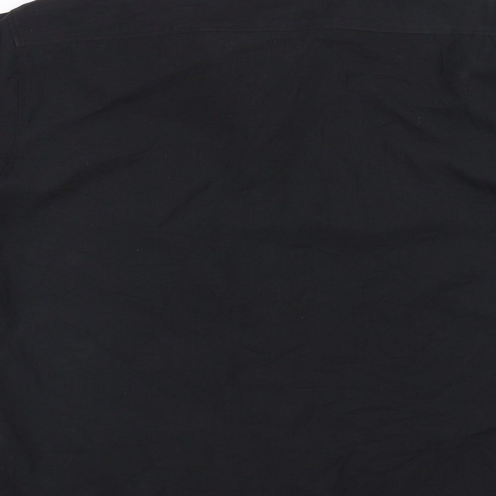 River Island Mens Black    Button-Up Size L