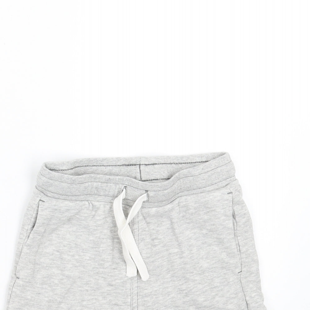 H&M Boys Grey   Sweat Shorts Size 4-5 Years