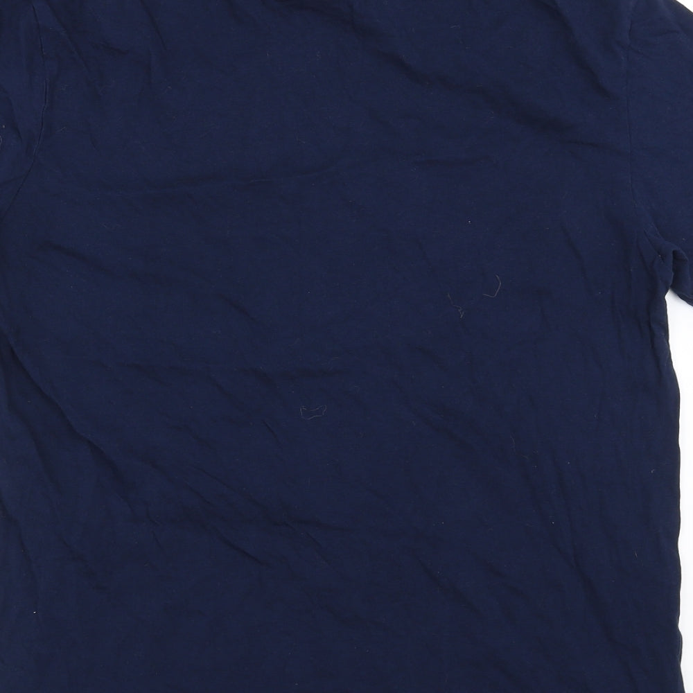 Marks and Spencer Mens Blue    T-Shirt Size S  - cycling