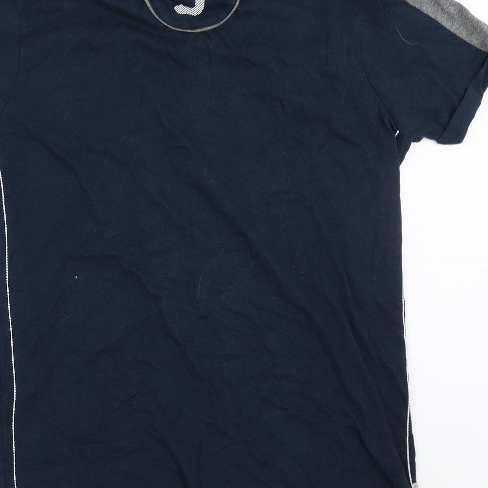 Geographical Norway Mens Blue    T-Shirt Size M