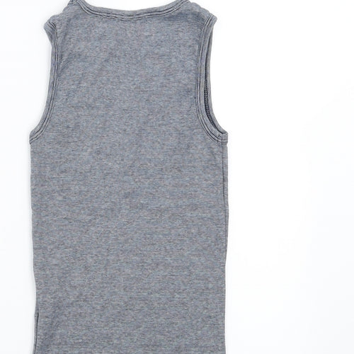 george & martha Boys Blue Striped  Basic Tank Size 4-5 Years