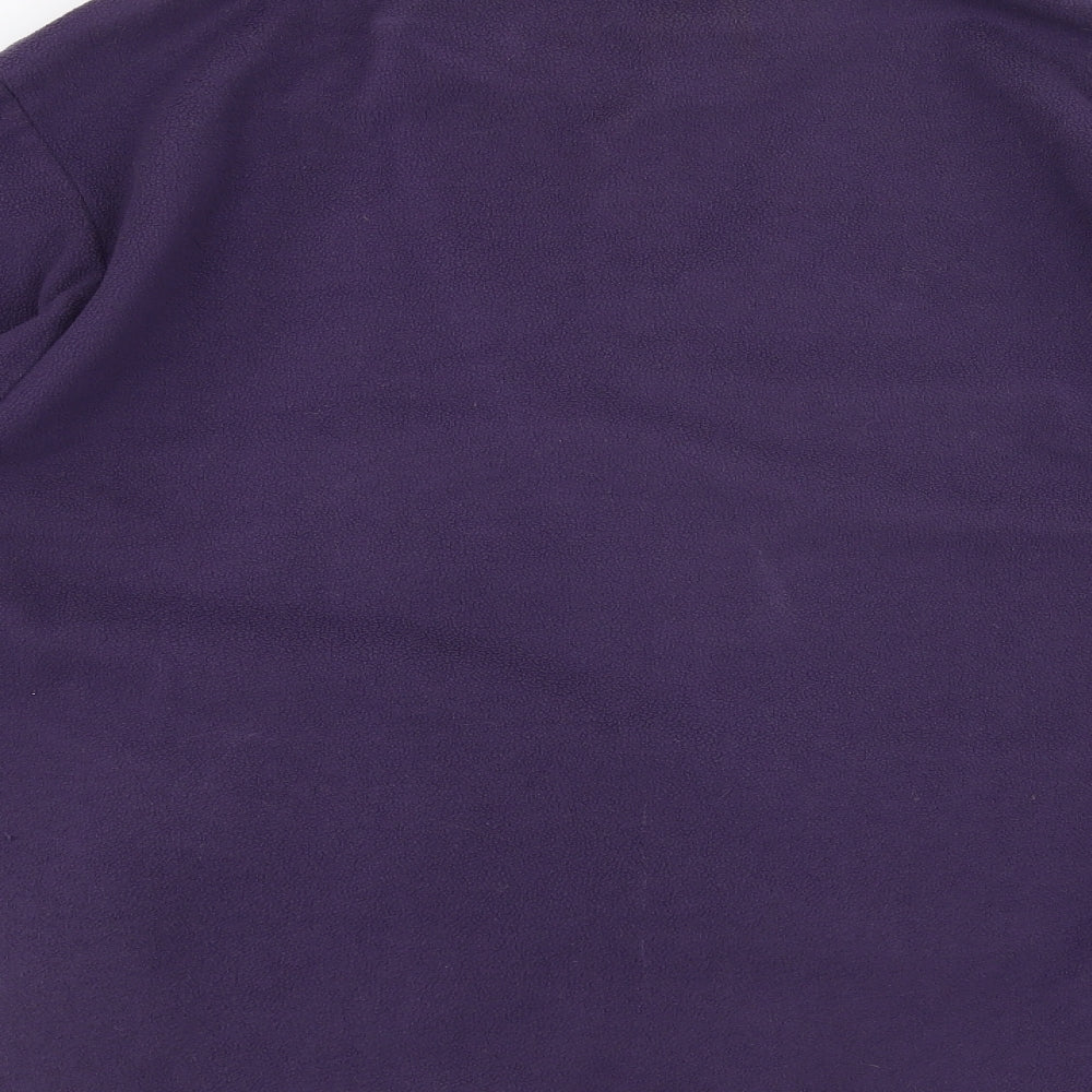 Mountain Life Womens Purple  Fleece Full Zip Jumper Size 20