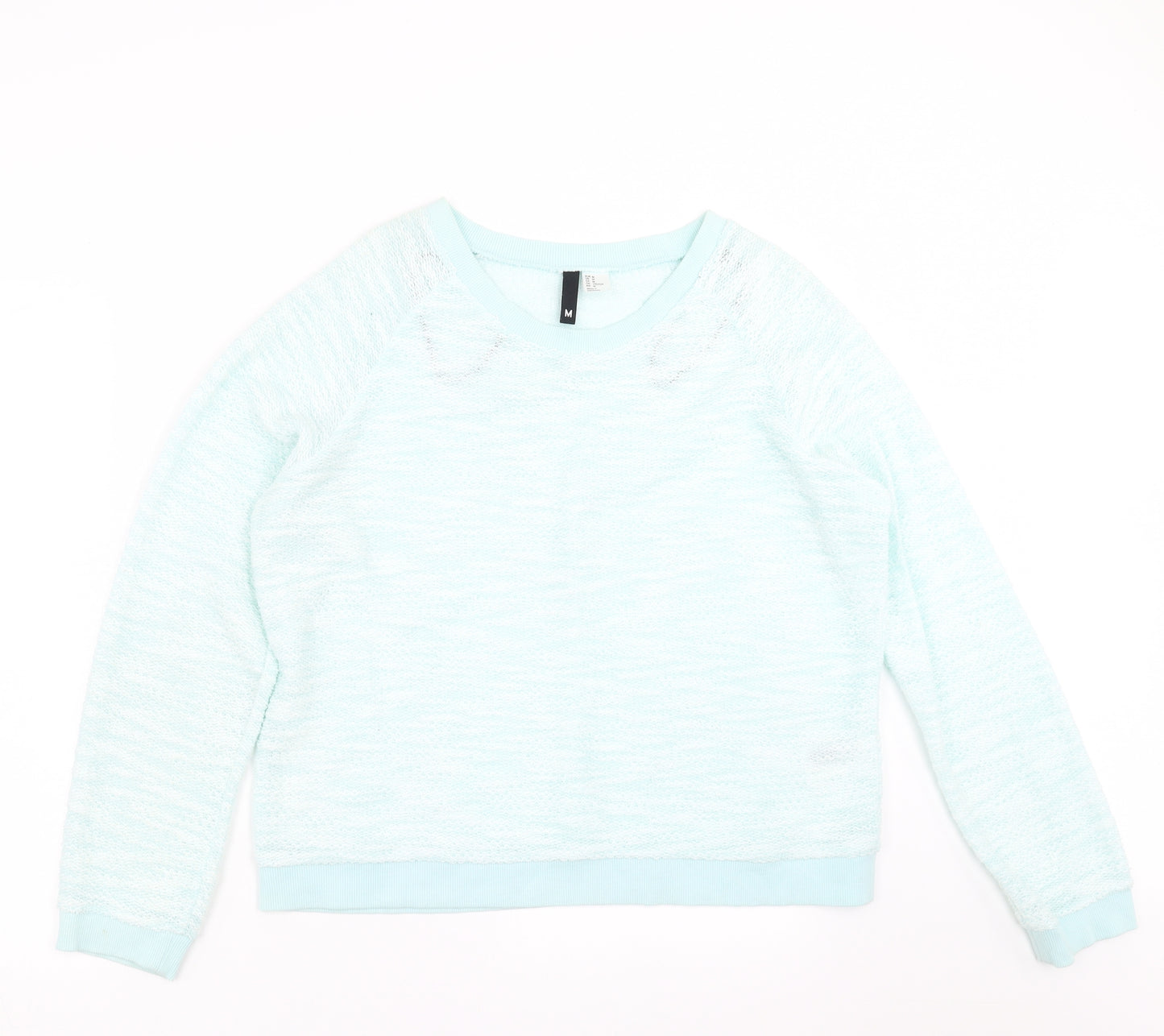 Divided by H&M Womens Green   Pullover Sweatshirt Size M