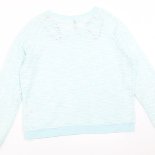 Divided by H&M Womens Green   Pullover Sweatshirt Size M