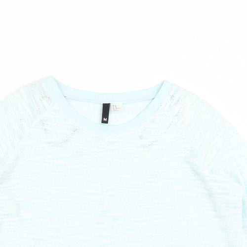 Divided by H&M Womens Green   Pullover Sweatshirt Size M