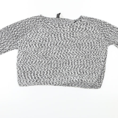 H&M  Womens White   Pullover Jumper Size M