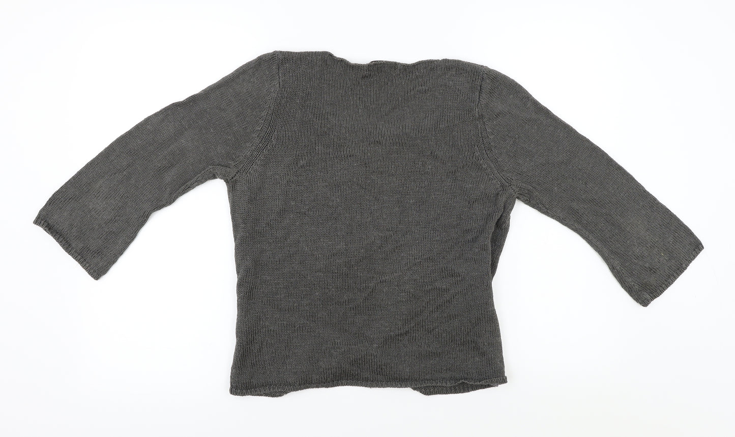 Marks and Spencer  Womens Grey   Cardigan Jumper Size 12