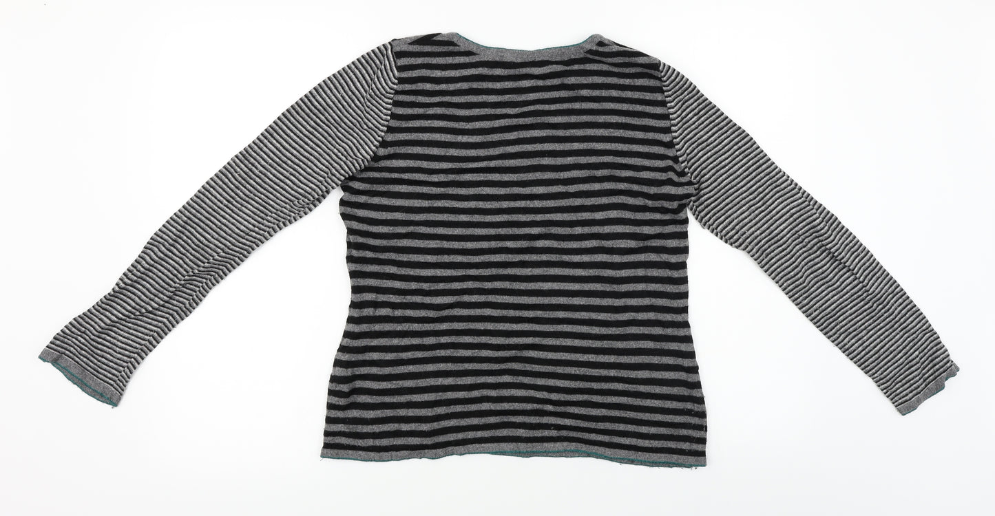 Per Una  Womens Black   Pullover Jumper Size 10