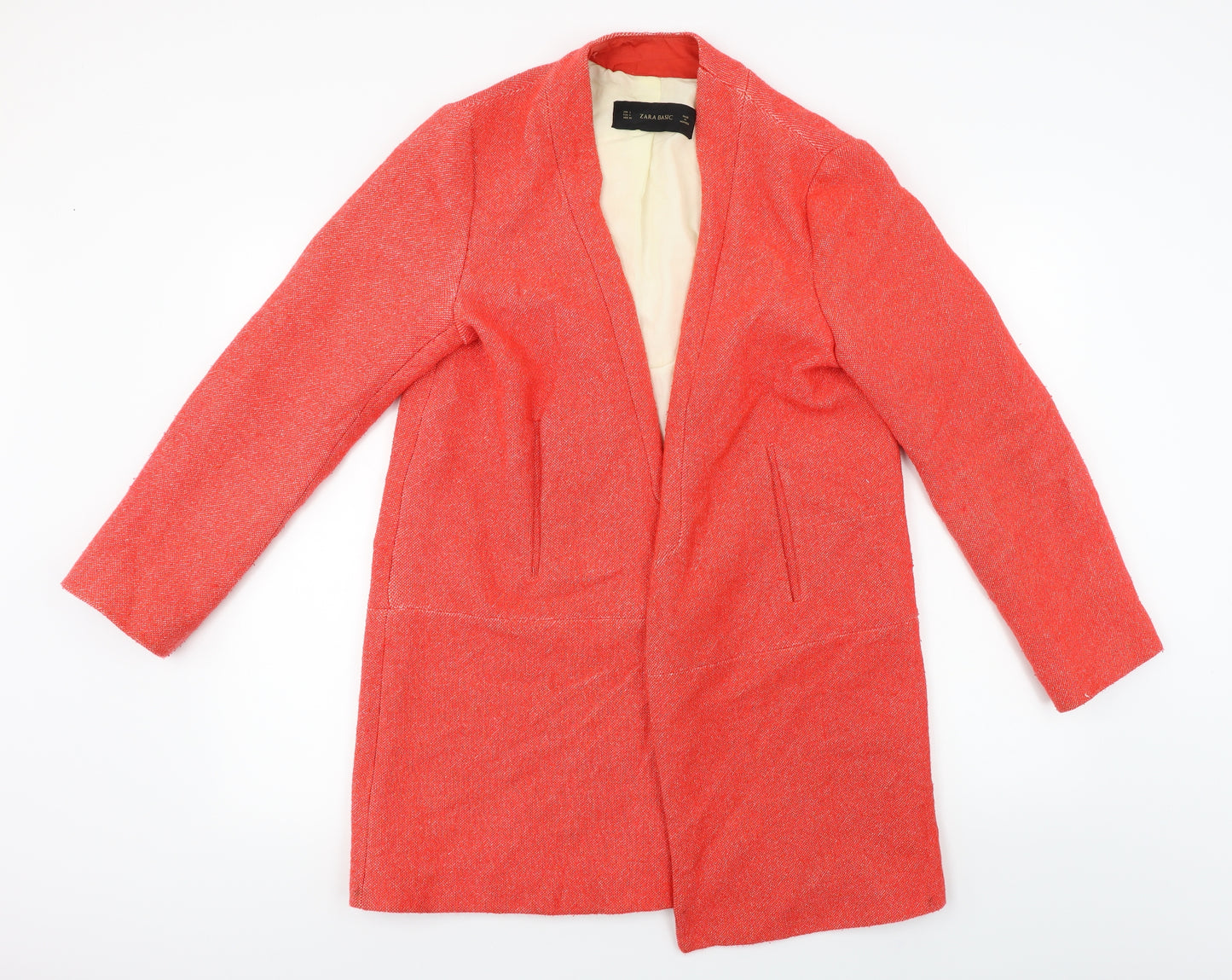Zara Womens Pink   Jacket Blazer Size L