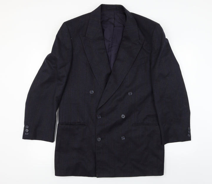 Marks and Spencer Mens Black Jacket Blazer Size 40