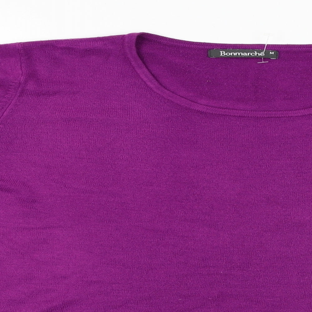 Bonmarché  Womens Purple   Pullover Jumper Size M