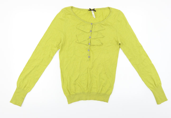 NEXT Womens Yellow Pullover Jumper Size 12