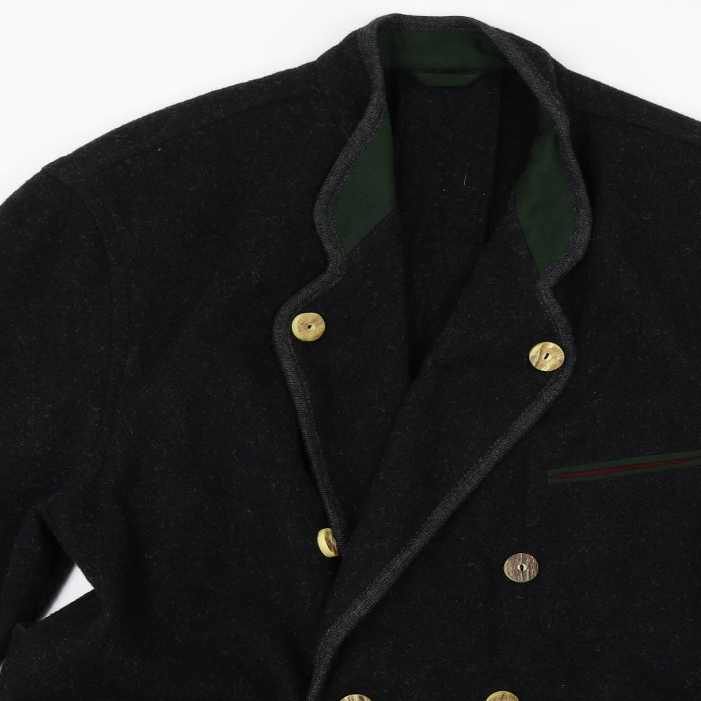 Schneider Mens Black   Jacket Coat Size L