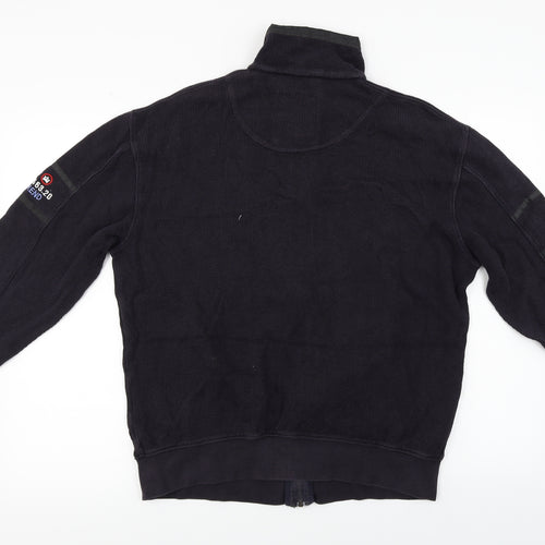 Link  Womens Blue   Full Zip Jumper Size M