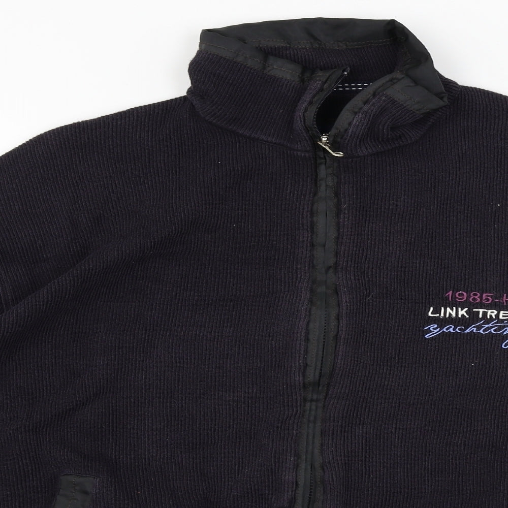 Link  Womens Blue   Full Zip Jumper Size M