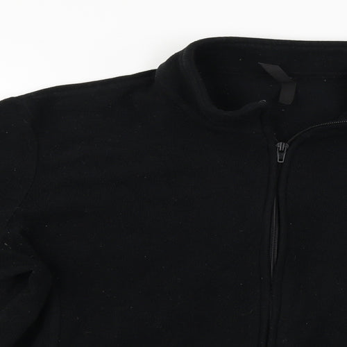 Marks and Spencer  Womens Black   Full Zip Jumper Size 20