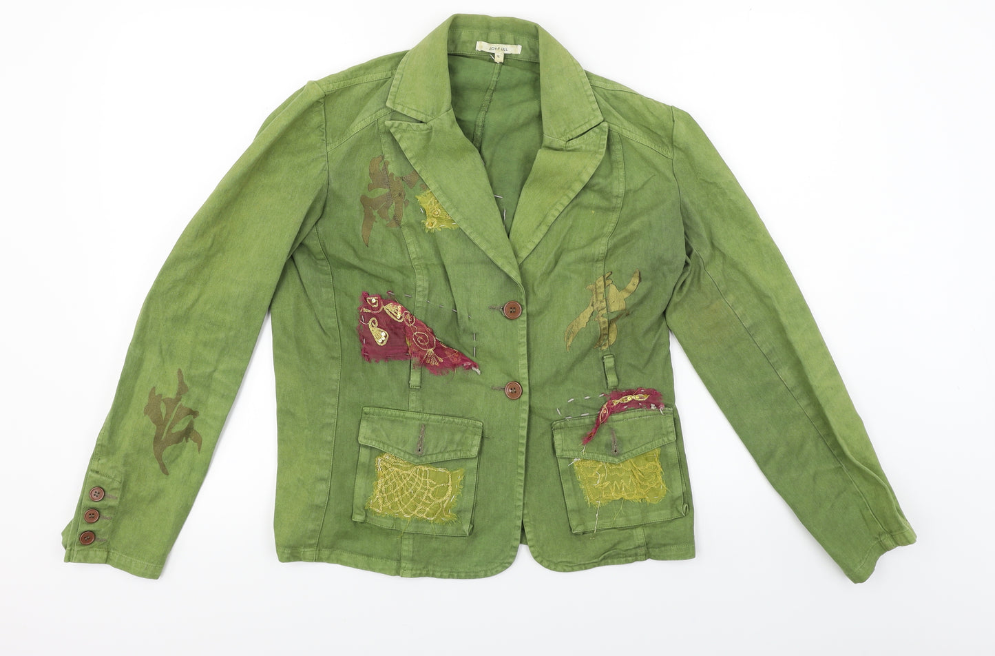 JOYF ULL Womens Green   Jacket Coat Size L