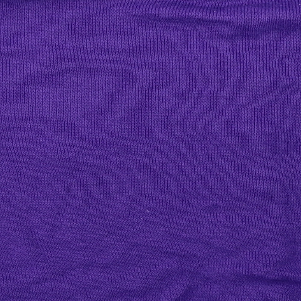 CARE Womens Purple   Cardigan Jumper Size M