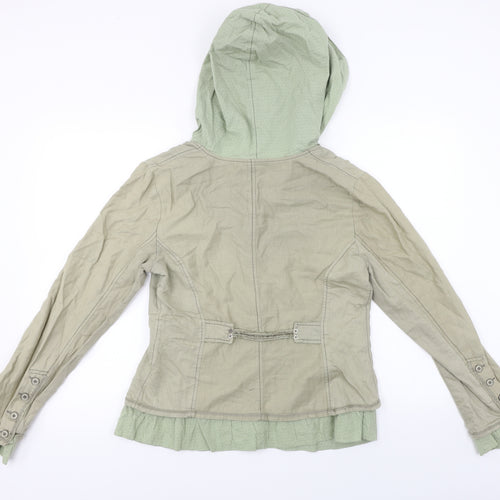 NILE Womens Green   Jacket Coat Size M