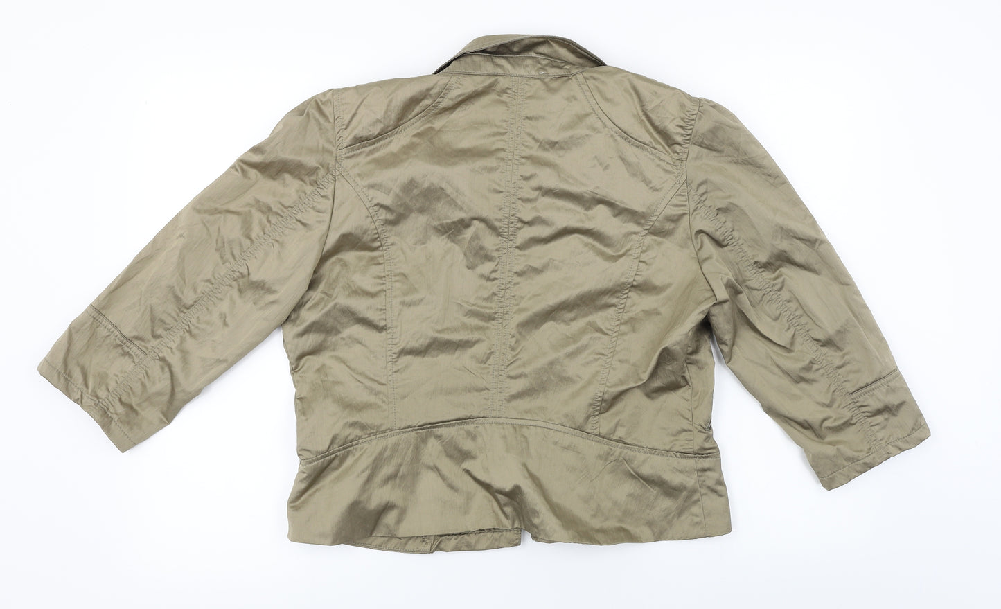 z.biz Womens Brown   Jacket Coat Size L