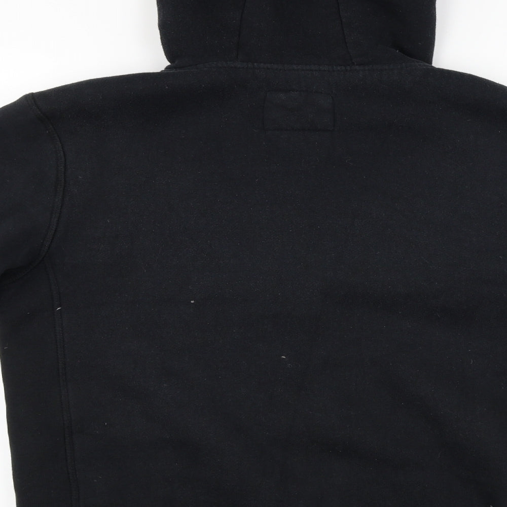 Cedar Wood State  Mens Black   Full Zip Hoodie Size M