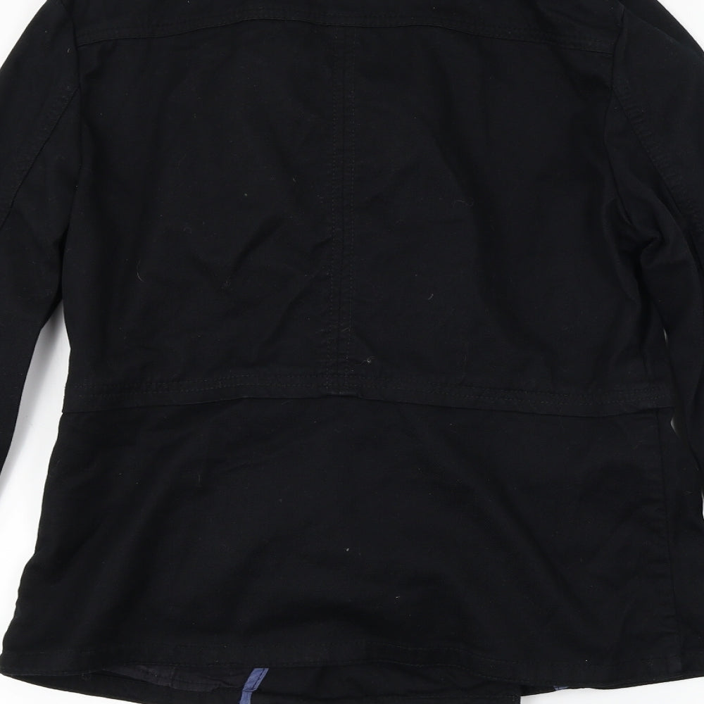 H&M  Womens Black   Jacket Coat Size 10