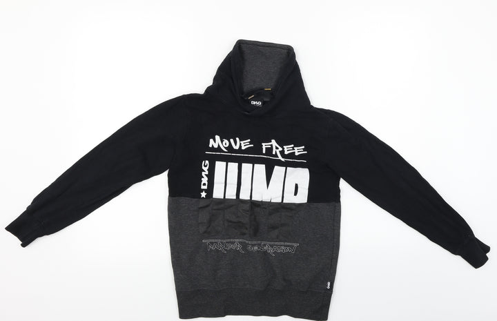 dng Boys Black Pullover Sweatshirt Size 8 Years