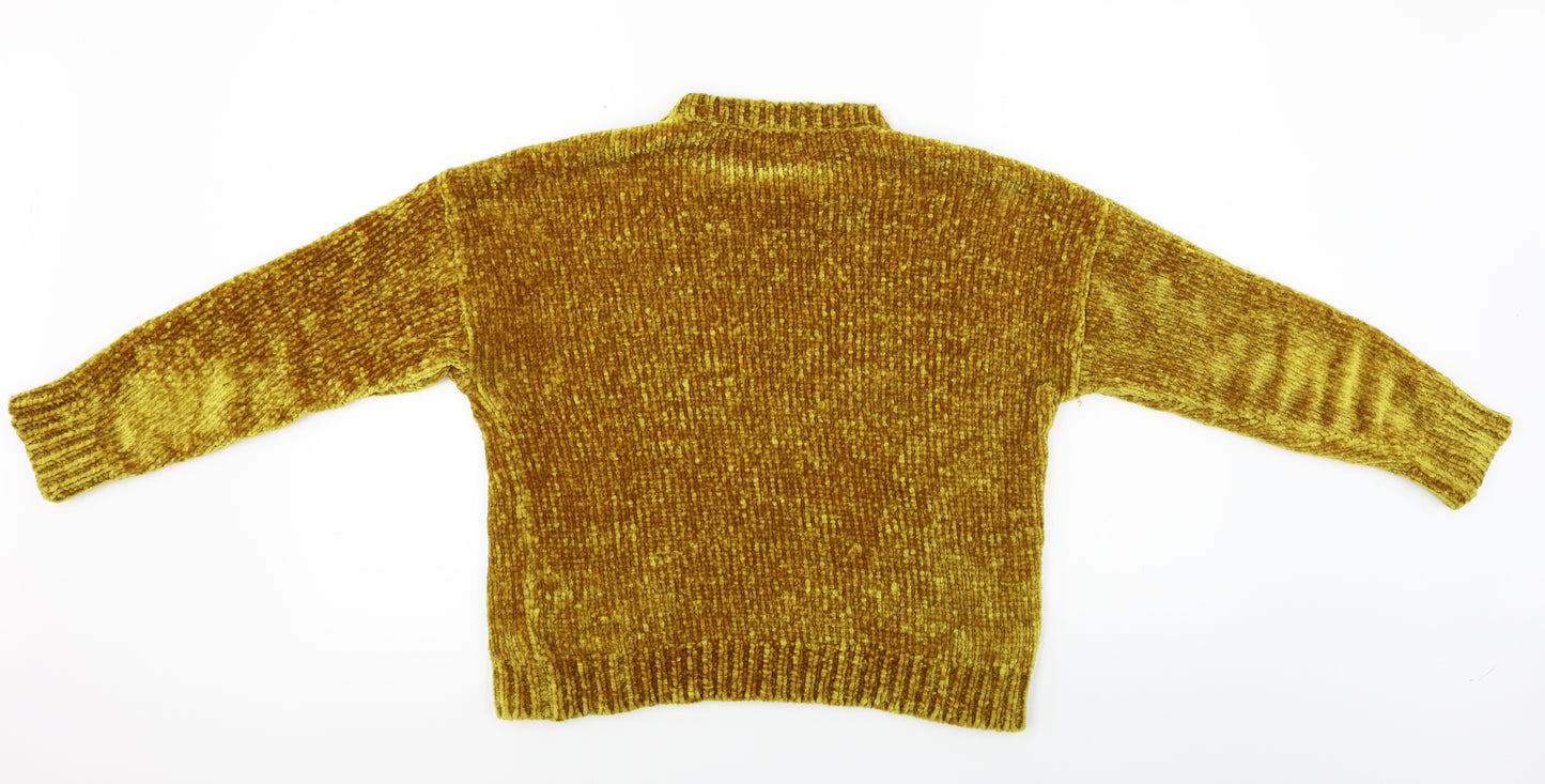 New Look  Womens Yellow   Pullover Jumper Size S
