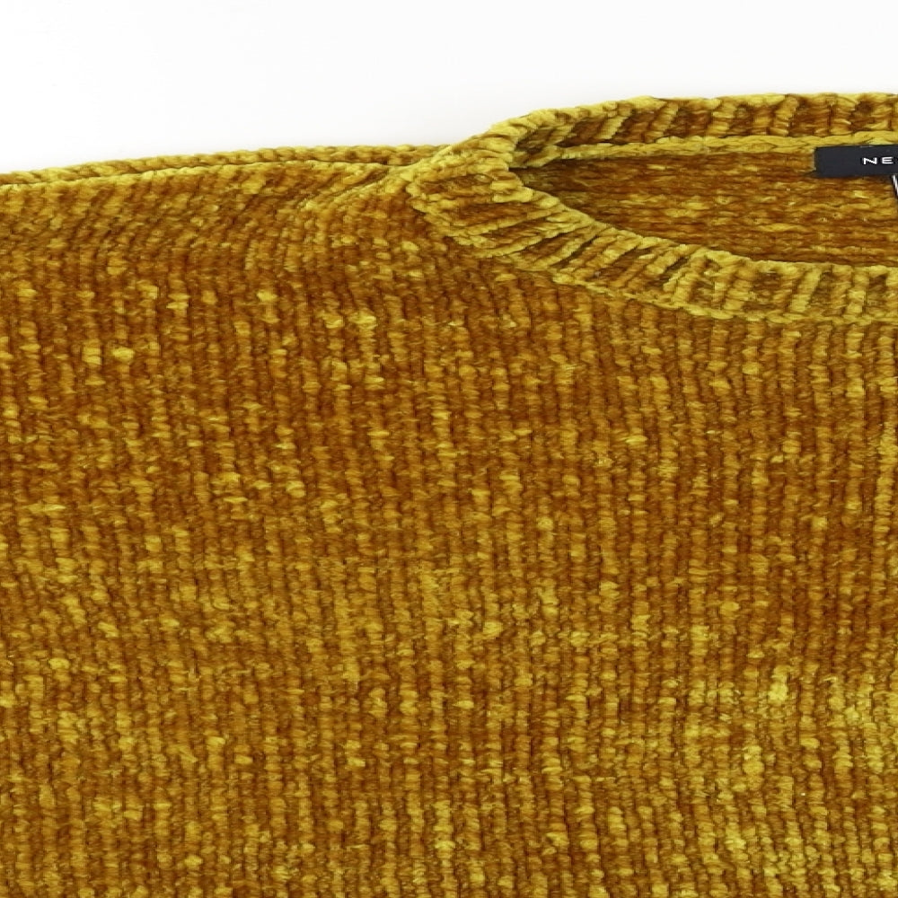 New Look  Womens Yellow   Pullover Jumper Size S