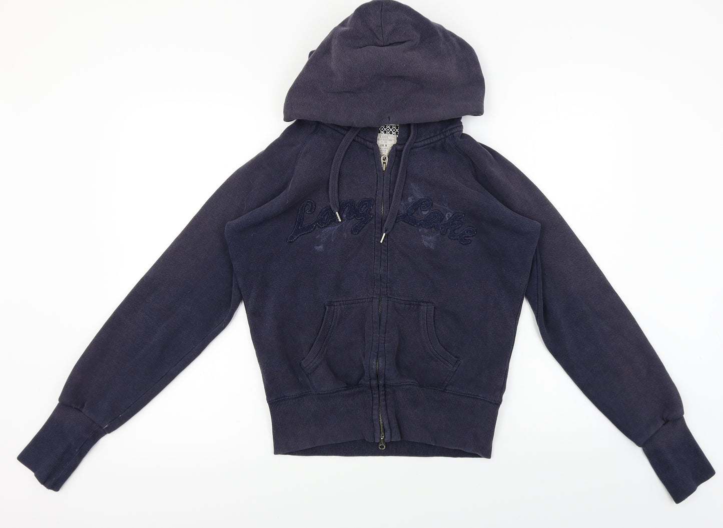 L.O.G.G    Mens Blue   Full Zip Hoodie Size M