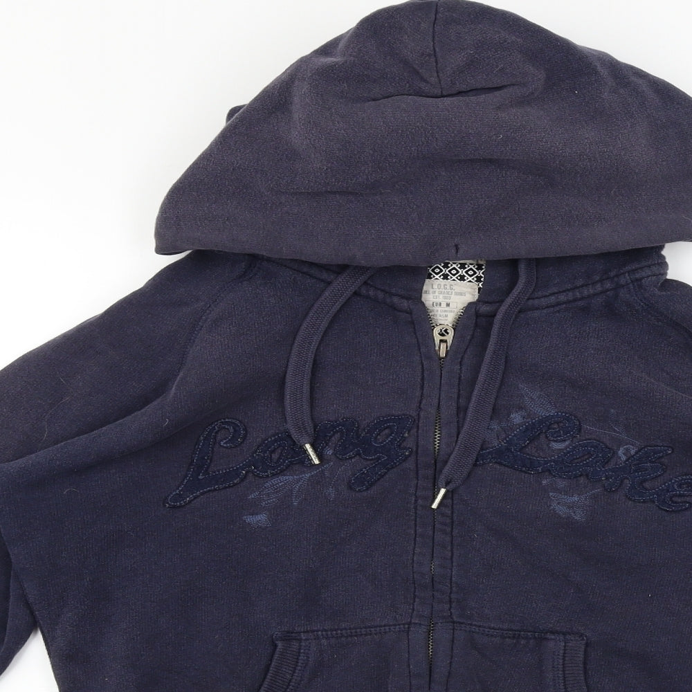 L.O.G.G    Mens Blue   Full Zip Hoodie Size M