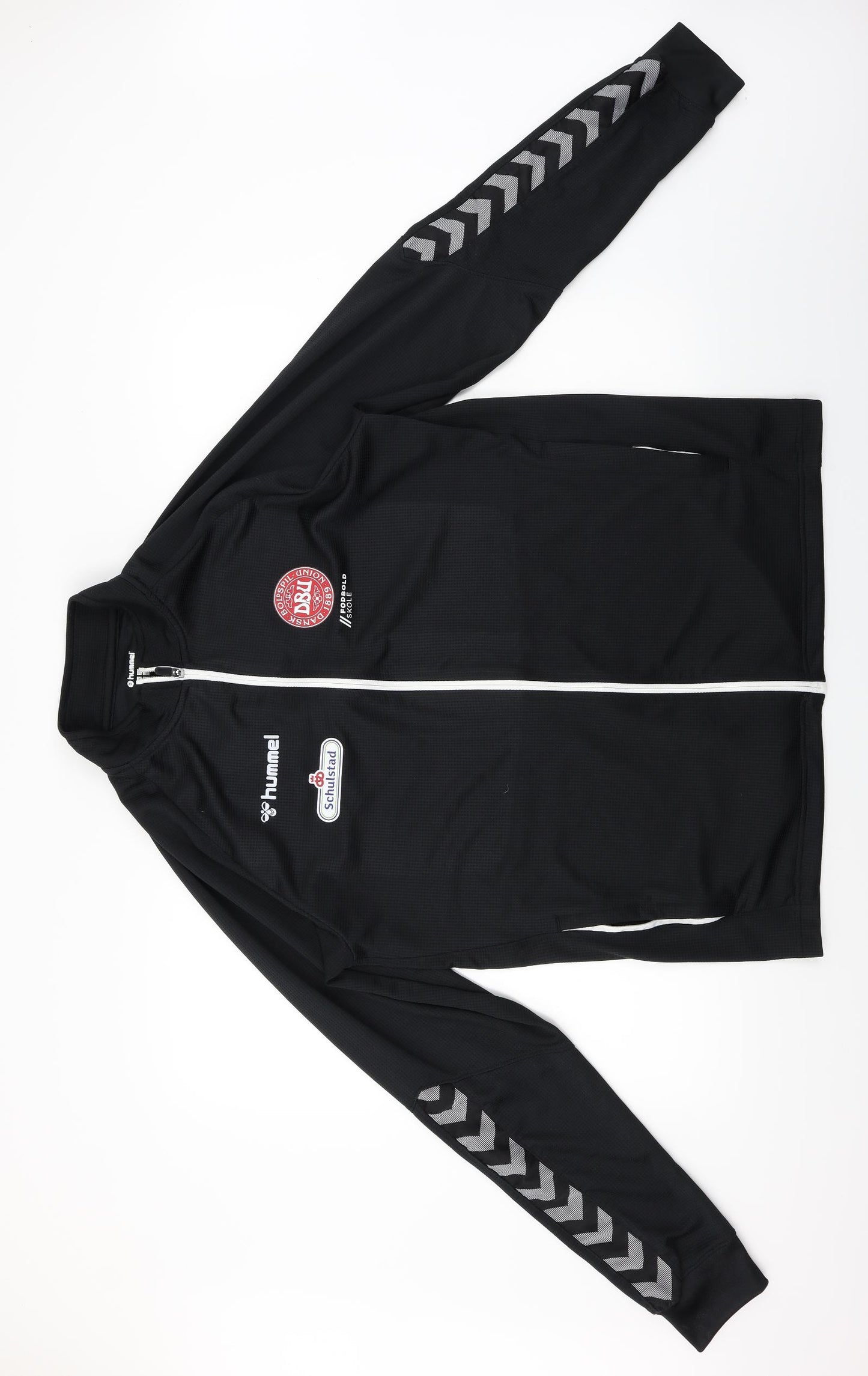 Hummel Mens Black   Full Zip Sweatshirt Size 2XL