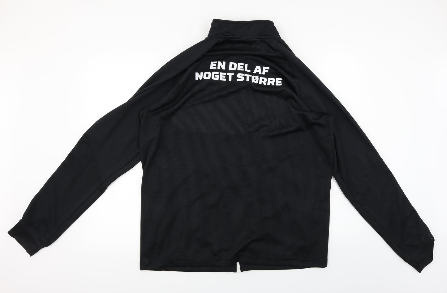 Hummel Mens Black   Full Zip Sweatshirt Size 2XL