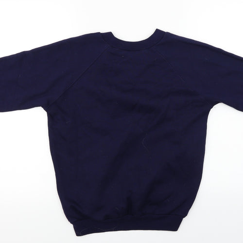 Uni form Boys Blue   Pullover Jumper Size 13-14 Years