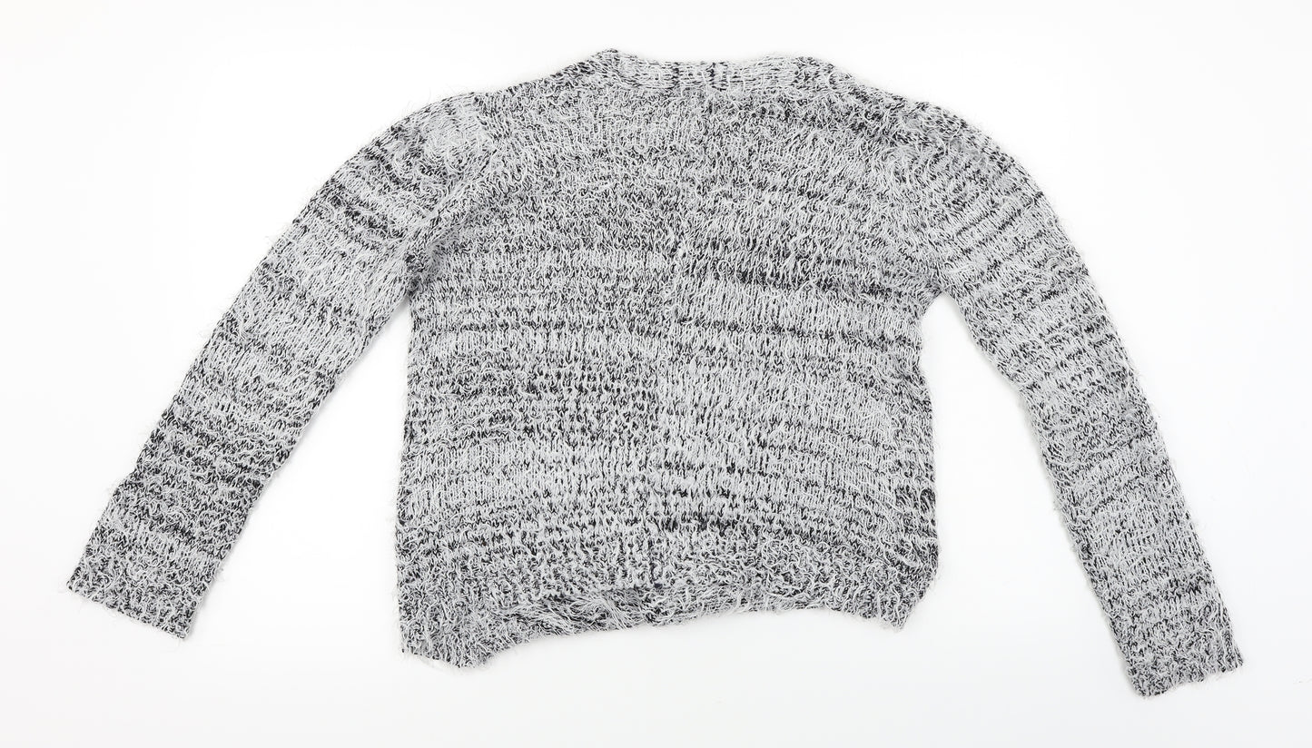 D-xel  Womens Grey   Cardigan Jumper Size 14