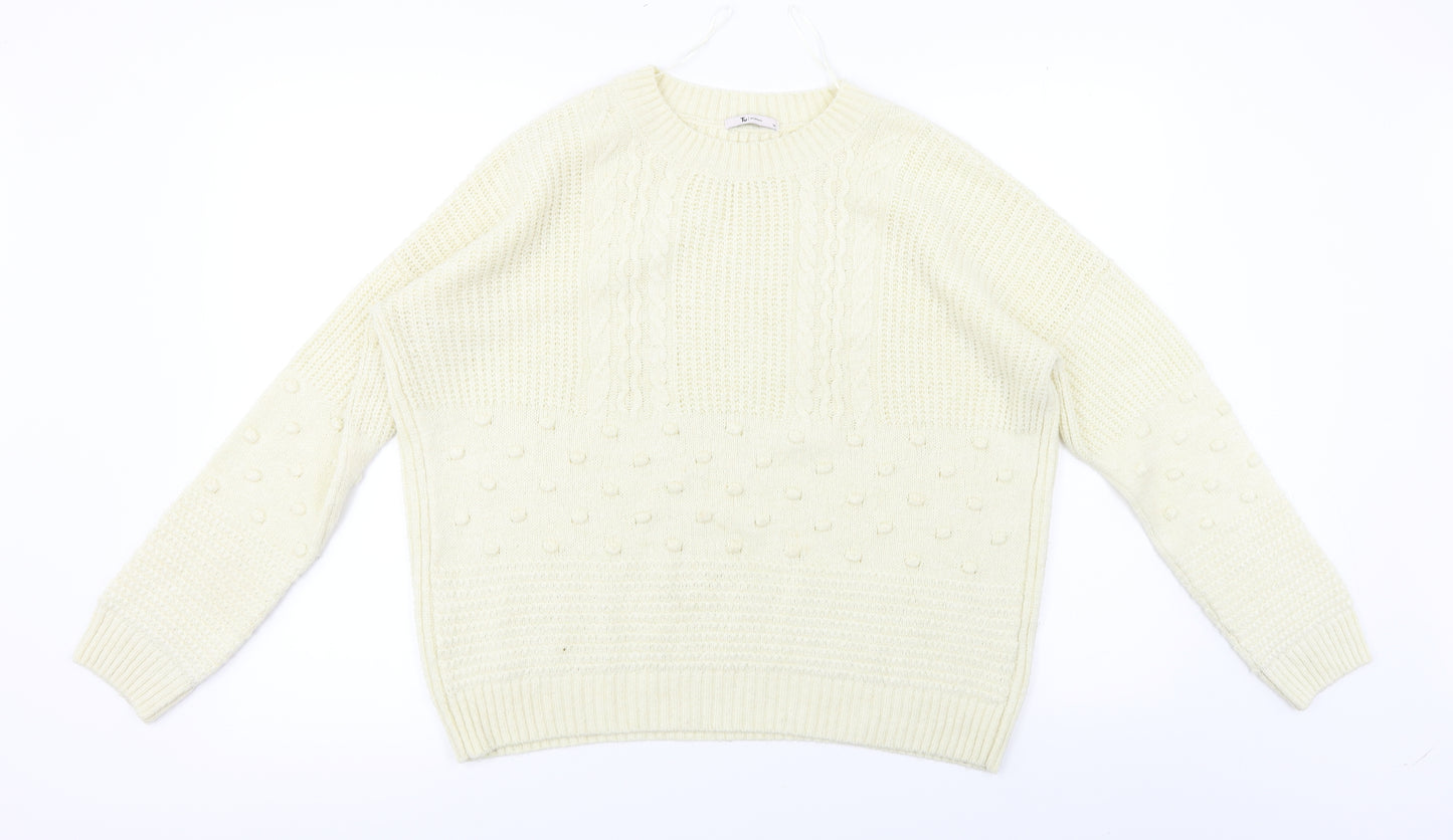 TU Womens Ivory   Pullover Jumper