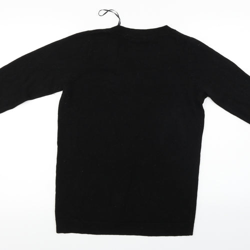 F&F  Womens Black   Pullover Jumper Size 8