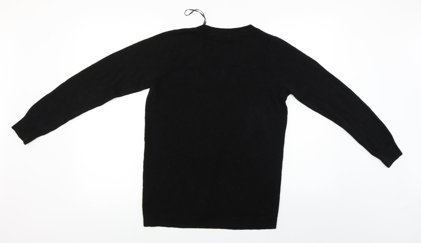 F&F  Womens Black   Pullover Jumper Size 8
