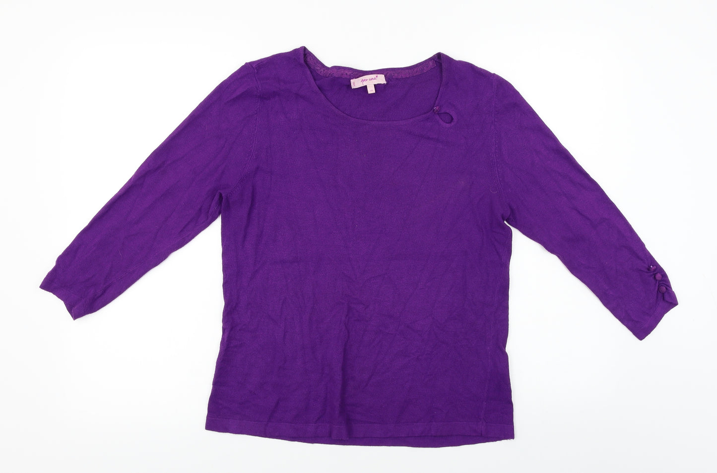 Per Una  Womens Purple   Pullover Jumper Size 14