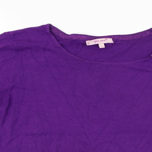 Per Una  Womens Purple   Pullover Jumper Size 14